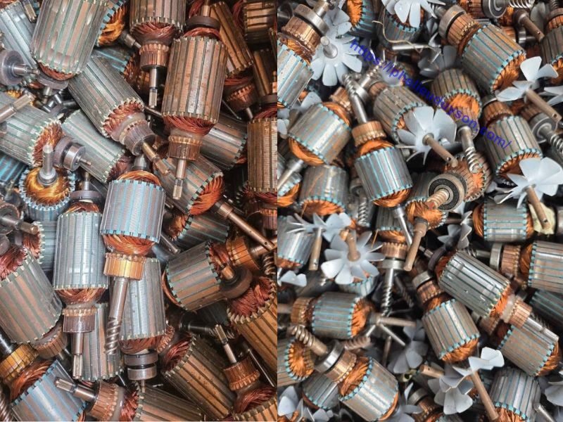 thu mua mô tơ điện công nghiệp phế liệu