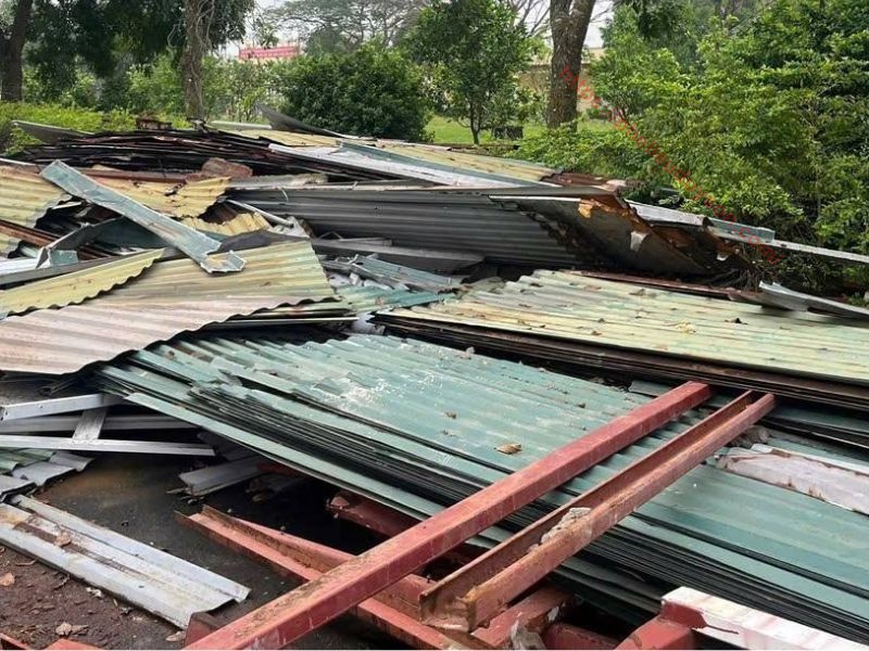 tháo dỡ nhà sắt nhà thiếc phế liệu tại TP.HCM – thu mua phế liệu công trình